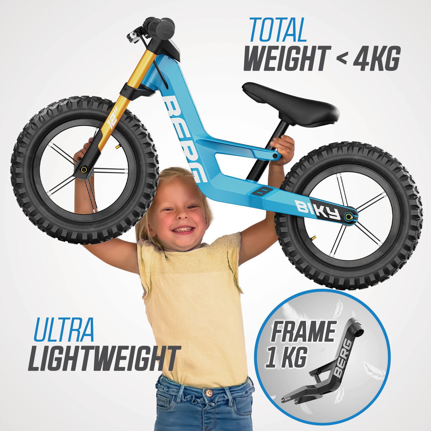 BERG Biky Cross Blue Handbrake - Slika 2